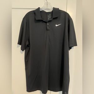 Nike Mens Black Polo Size L